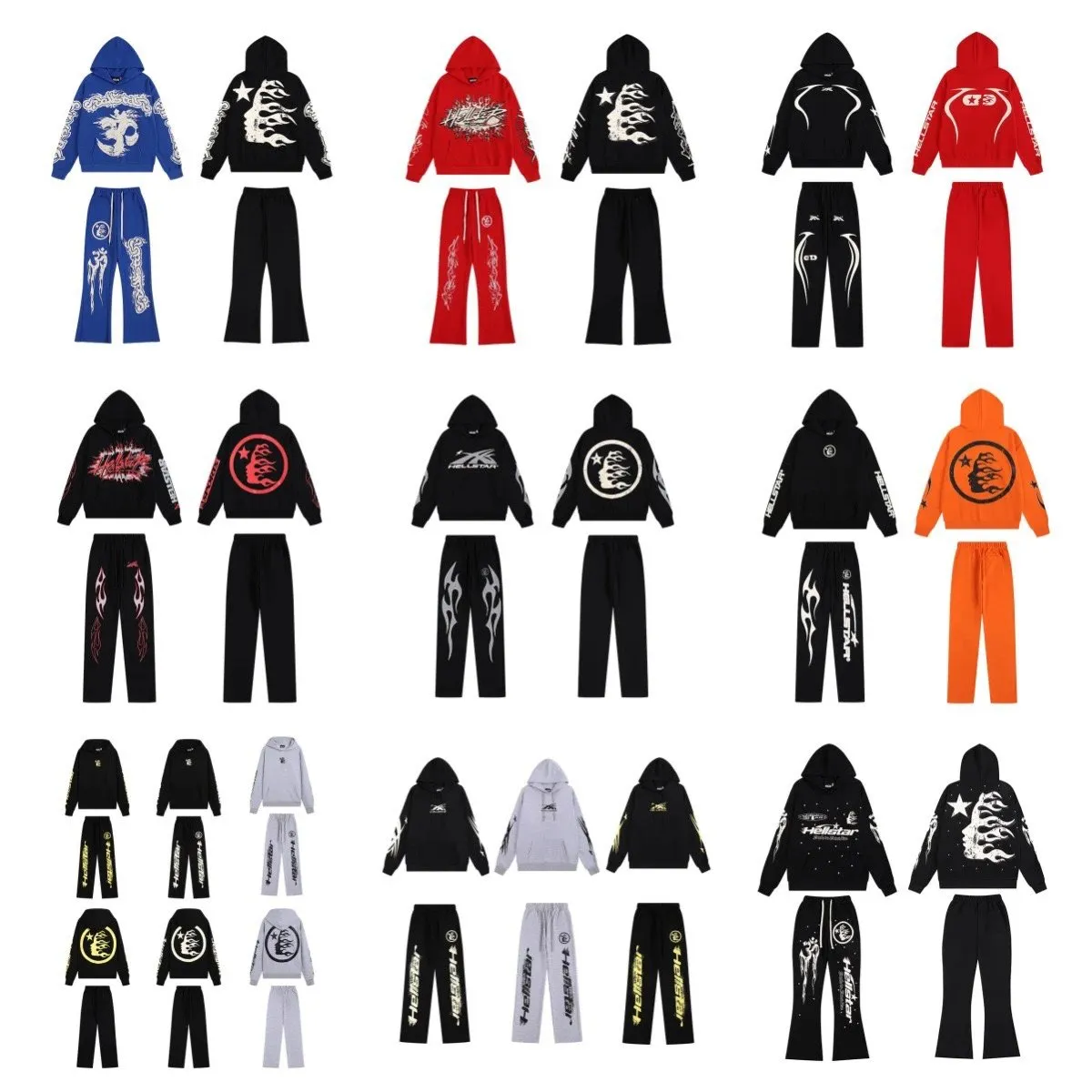 Hellstar hooded sweatshirt pants (8) - Image 1