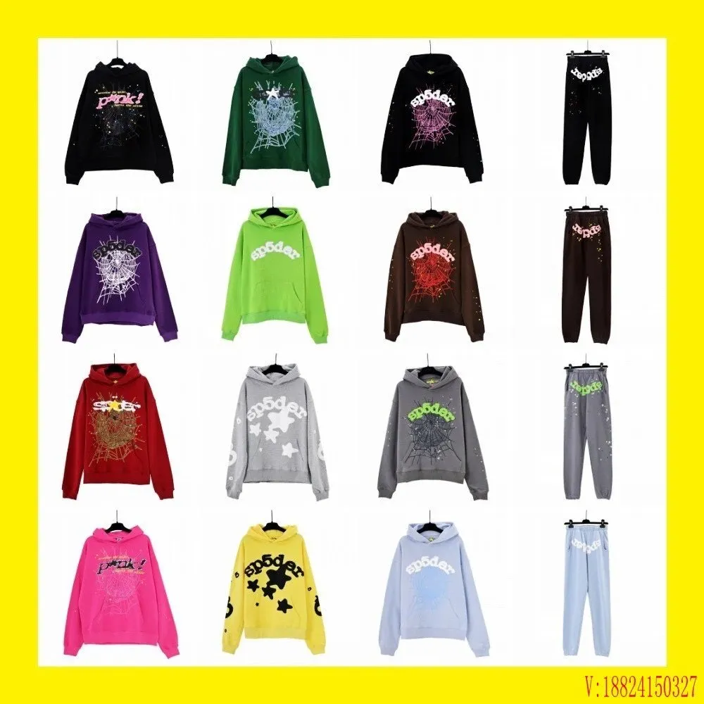 hip-hop singer sp5der printed couple hoodie, men's and women's hoodie, sports suit
(64) - Image 1