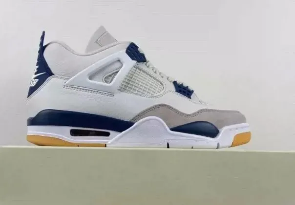 SB x AJ4 Retro SP Navy shoes sneakers,aj4 (94) - Image 1