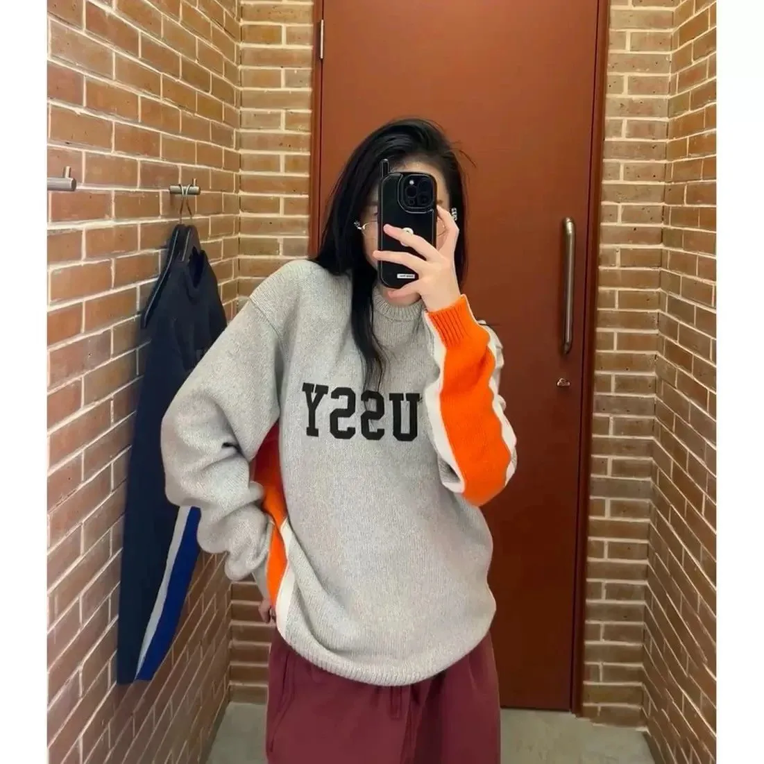 Stu CONTRAST STRIPE CREW (69) - Image 1